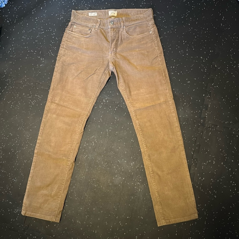 Tan jcrew 484 cords